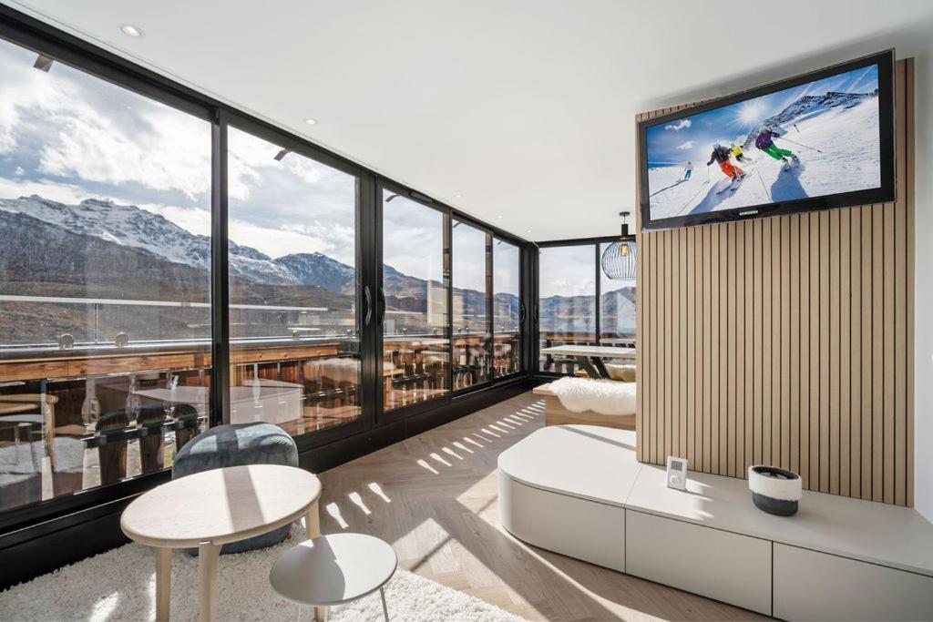 App D'Exception 8Pers, 66 M2, Plein Sud, Confort, Sauna, Au Calme, Renovation 2024 Val Thorens Zewnętrze zdjęcie